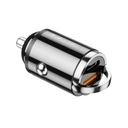 Thumbnail 3 of คิวพลัส ที่ชาร์จแบตในรถ 1 USB-A / 1 USB-C (PD20W) QP-CC01 Alloy Shell Gray Silver Black