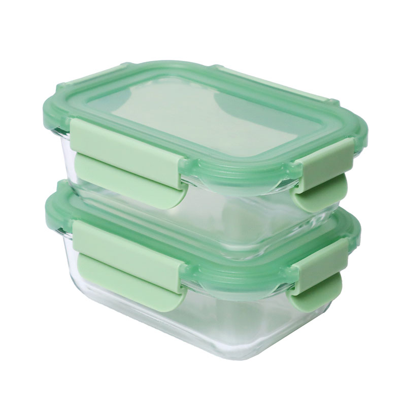 SUPER LOCK Glass Food Storage 350 ml Model 9504 1+1