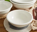 Thumbnail 3 of ฟีนิกซ์แวร์ ชามโคมเซรามิค สีขาว ขนาด 8 นิ้ว x 6 ใบ