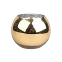 Thumbnail 1 of แจกันสีทอง แก้วทรงกลมสีทอง สำหรับจัดดอกไม้ประดิษฐ์