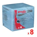 Thumbnail 2 of ไวป์ออลล์ แผ่นเช็ดคราบน้ำมัน จารบี และหมึก 26.6 x 30.3 ซม. สีฟ้า 66 แผ่น x 8