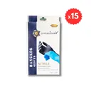 Thumbnail 1 of Bangkok Gloves ถุงมือยางไนไตร (พกพา) ไซส์ L สีฟ้า แพ็ค 15 กล่อง