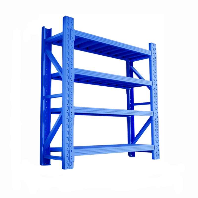 Elife Warehouse shelf โรงงานขายตรง ชั้นวางของ ขนาดใหญ่ 2เมตร วัสดุทําจากเหล็กหนา แข็งแรง ออกใบกํากับได้ (350 KG/ชั้น ฟ้า)
