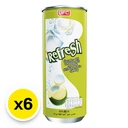 Thumbnail 2 of ยูเอฟซี รีเฟรช น้ำมะพร้าว60% ผสมเนื้อมะพร้าว 240 มล. แพ็ค 6 กระป๋อง
