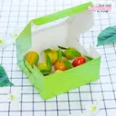 Thumbnail 2 of Boxjourney กล่องสแน็คหน้าต่าง ลายใบตอง (20 ใบ/แพค)