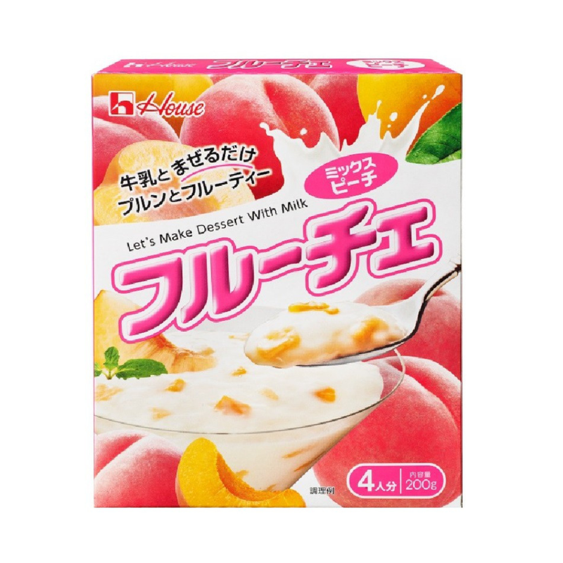 เฮ้าส์ ฟรูเช่พีช (น้ําเชื่อมรสพีช) 200 กรัม House Fruiche Peach 200 g.
