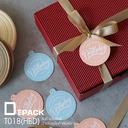 Thumbnail 4 of Depack T018(HBD250)-P(Non-Rope)(สีชมพู250กรัมไม่เชือก) ป้ายห้อยสินค้าทรงกลมพิมพ์ลาย Happy Birthday (1 แพ็ค/ 250 กรัม)