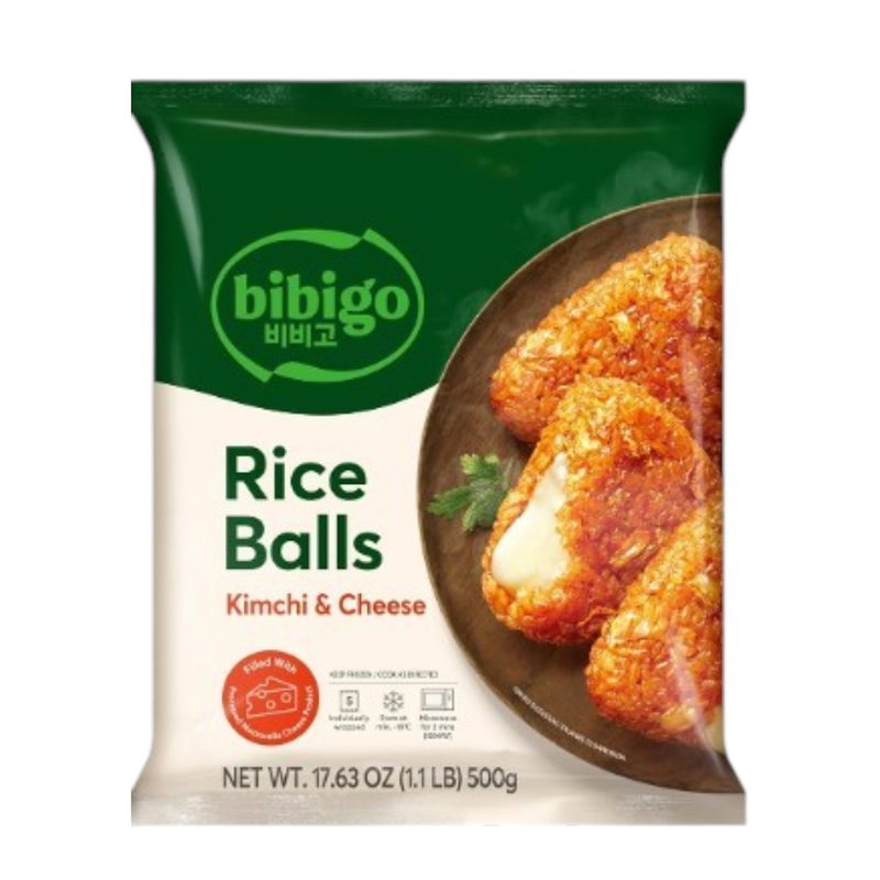 BIBIGO RICE BALL KIMCHI CHEESE 500G
