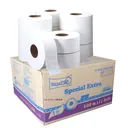Thumbnail 1 of RiverPro กระดาษชำระม้วนใหญ่ (ปรุ) JRT รุ่น SPECIAL 1-Ply 600 เมตร x 12 ม้วน (ยกลัง)