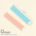 Thumbnail 3 of Depack T021-P(Non-Rope)(สีชมพูไม่เชือก) ป้ายสี่เหลี่ยมผืนผ้าไม่พิมพ์ลาย (1 แพ็ค/ 50 ใบ)