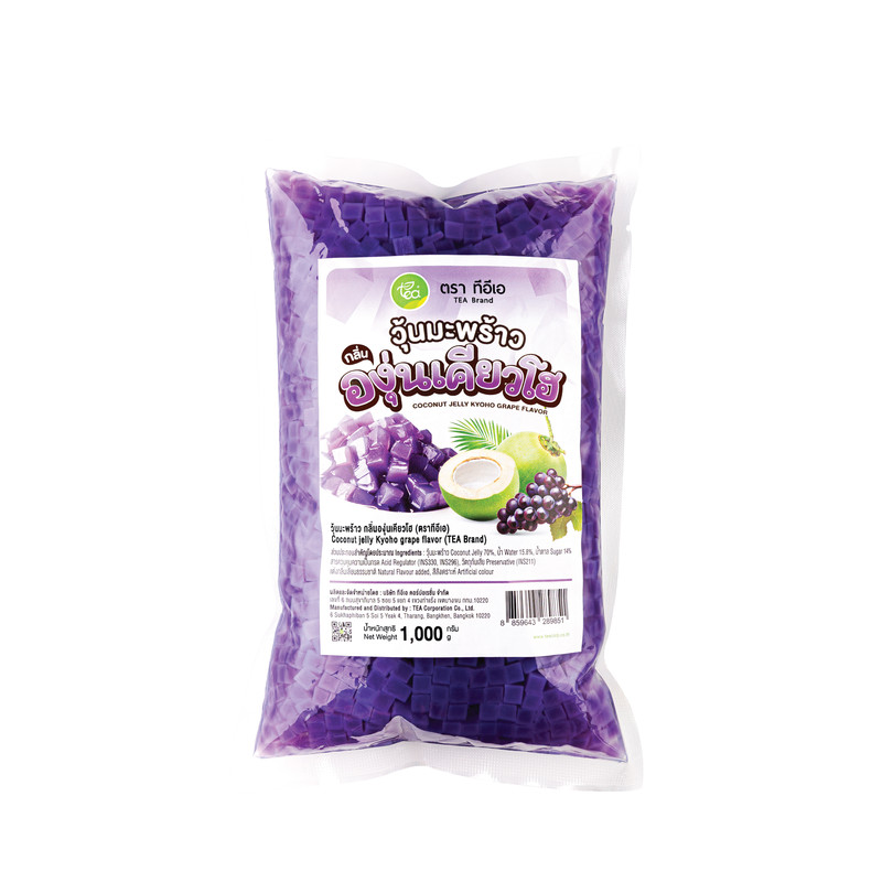 TEA Coconut Jelly Kyoho Grape Flavor (1,000 g)