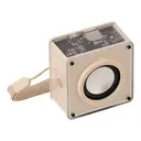 Thumbnail 2 of คิวพลัส ลำโพงบลูทูธ Mini Cute Cube สีครีม