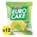 Thumbnail 2 of ยูโร่ พัฟเค้ก สอดไส้ครีมรสใบเตย 17 ก. x 12