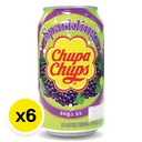 Thumbnail 2 of จูปาจุ๊ปส์ สปาร์คลิ่ง เครื่องดื่มโซดา กลิ่นองุ่น 345 มล. x 6