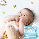 Thumbnail 5 of ดูดูเลิฟ ทิชชู่เปียก 80 แผ่น ห่อสีฟ้า