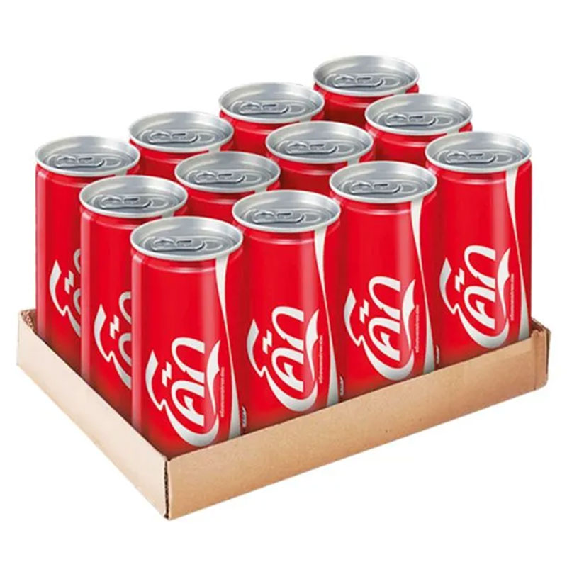 COKE Soft Drink Can 240 ml x 12
