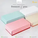 Thumbnail 4 of ดีแพ็ค กล่องเบเกอรี่ BX026-LG Season of you สีเขียวมิ้นท์ ไซส์ L x 20 ใบ
