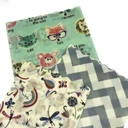 Thumbnail 1 of RePlanetMe แรปไขผึ้งหุ้มอาหาร Reusable BeesWax Food Wrap สวนสัตว์ (Zoo) 3 ชิ้น