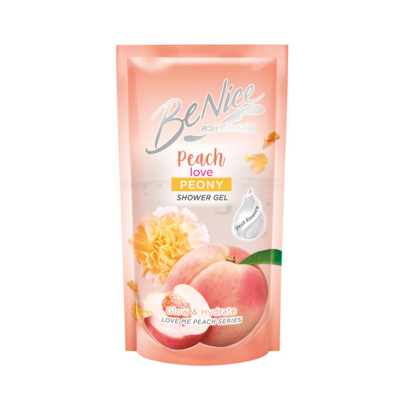 Benice Love Me Peach Shower Gel Peach Love Peony 400 ML.