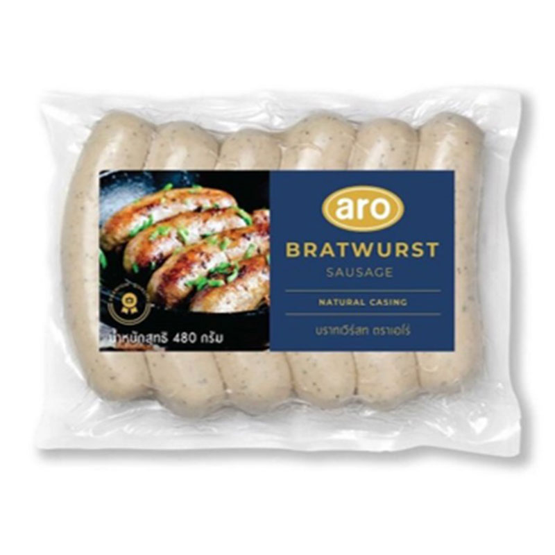ARO GOLD Bratwurst Sausage 480 g Makro PRO