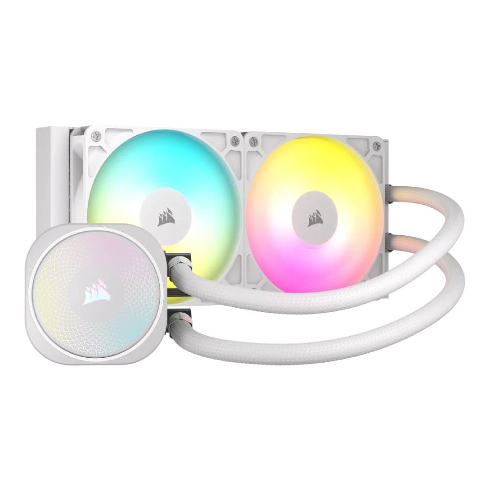 CORSAIR CPU Liquid Cooler NAUTILUS 240 RS ARGB Model CW-9060094-WW White
