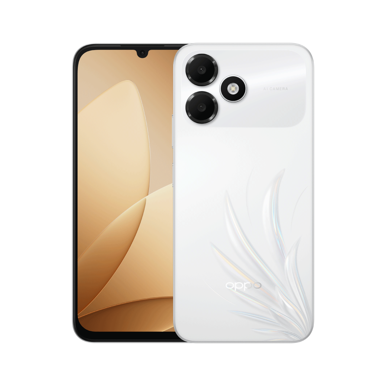 OPPO Smartphone A6c 4G 4+128GB Feather White
