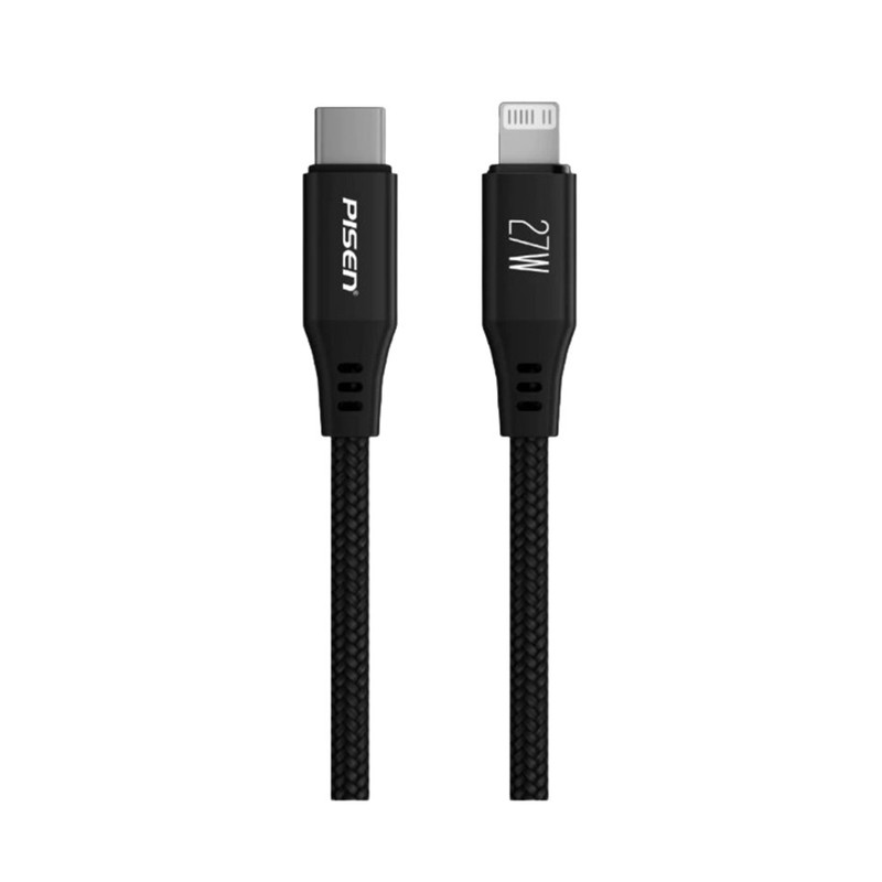 Pisen สายชาร์จ C to Lightning ชาร์จเร็วสูงสุดถึง 27 วัตต์ ถ่ายโอนข้อมูล MagiPi Magloop Fast Charging รุ่น CL-FC12-1000