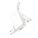 Thumbnail 2 of QPLUS Power bank 20,000 mAh Built-In Cable Model W2047 White