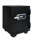 Thumbnail 1 of ตู้เซฟกันไฟ 86 กก. ระบบสแกนนิ้วมือและรหัสดิจิทัล สีดำ รุ่น ESP-560 (จัดส่งเฉพาะ กทม.และปริมณฑล)