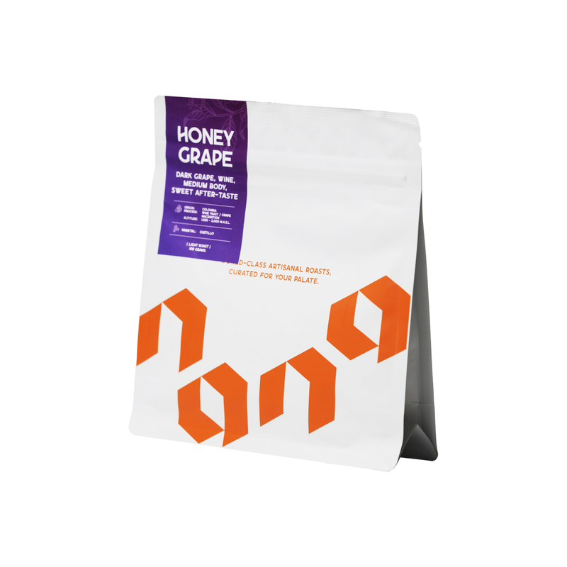 Colombia Honey Grape เมล็ดกาแฟคั่วอ่อน (100g)