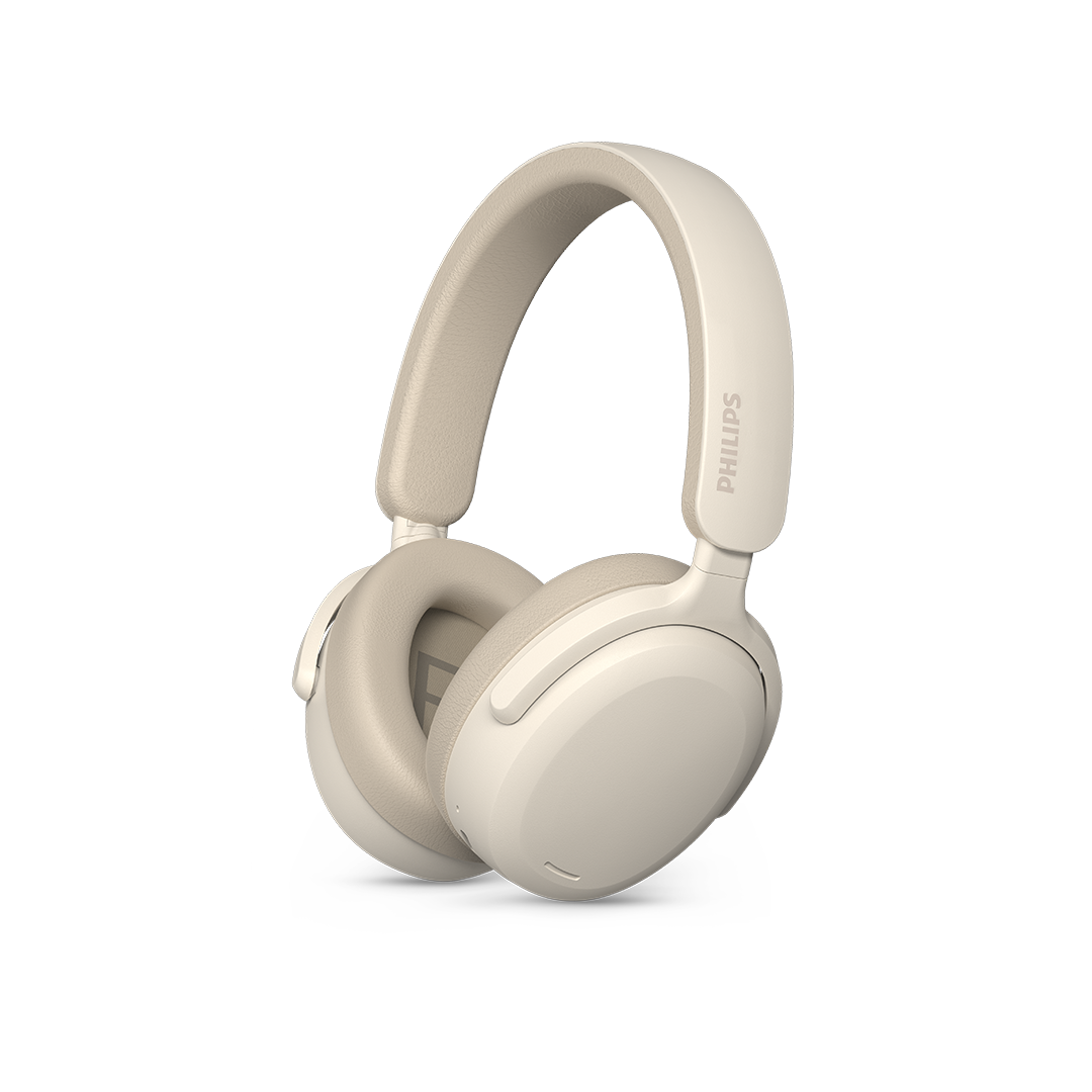 Philips หูฟังไร้สาย WIRELESS HEADPHONE (2000 series) Bluetooth 5.4 ใช้งาน 55 ชั่วโมง (สีเบจ) รุ่น TAH2300