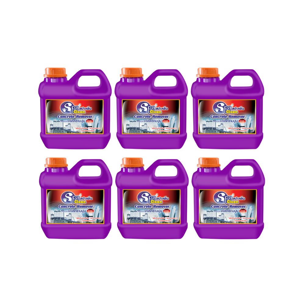 น้ํายาล้างคราบปูน Concrete Remover ขนาด 1000 มล. (แพ็ค 6 แกลลอน)