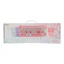 Thumbnail 3 of คิวพลัส เมาส์และคีย์บอร์ดไร้สาย รุ่น QW05 รองรับภาษาไทยและอังกฤษ สีเพอร์เพิล