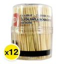 Thumbnail 1 of เอโร่ ไม้จิ้มฟัน สองปลายกลมเล็ก x 12