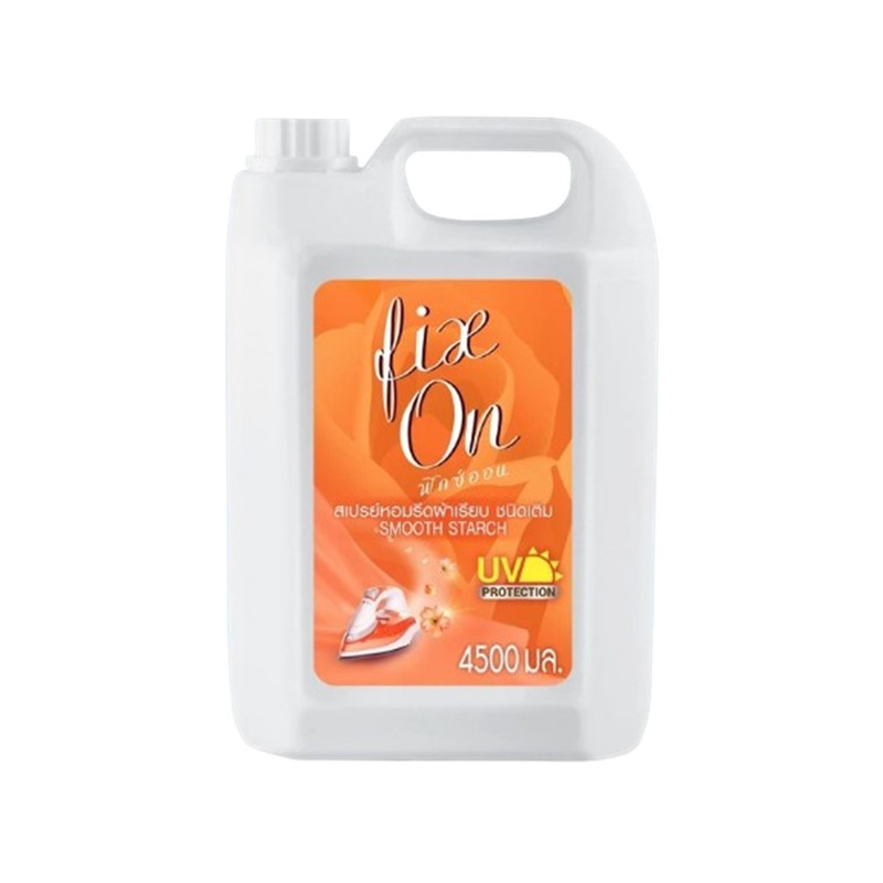 King's Stella Fix On Smooth Starch 4500ml. น้ําหอมรีดผ้าเรียบ ไม่ยับง่าย น้ํายารีดผ้า ป้องกันคราบสกปรกติดใยผ้า