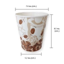 Thumbnail 4 of เอโร่ ถ้วยกระดาษกันร้อน 8 ออนซ์ x 50