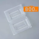 Thumbnail 1 of Matapat กล่องข้าวฝาติด 600/800 มล. (800 มล.) รุ่นใช้แทนโฟมชนิดบาง เข้าไมโครเวฟได้ กล่องข้าวเวฟได้ ผ่านมาตรฐาน (100ชิ้น)