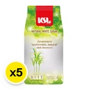 Thumbnail 2 of เคเอสแอล น้ำตาลทรายขาว 1 กก. x 5