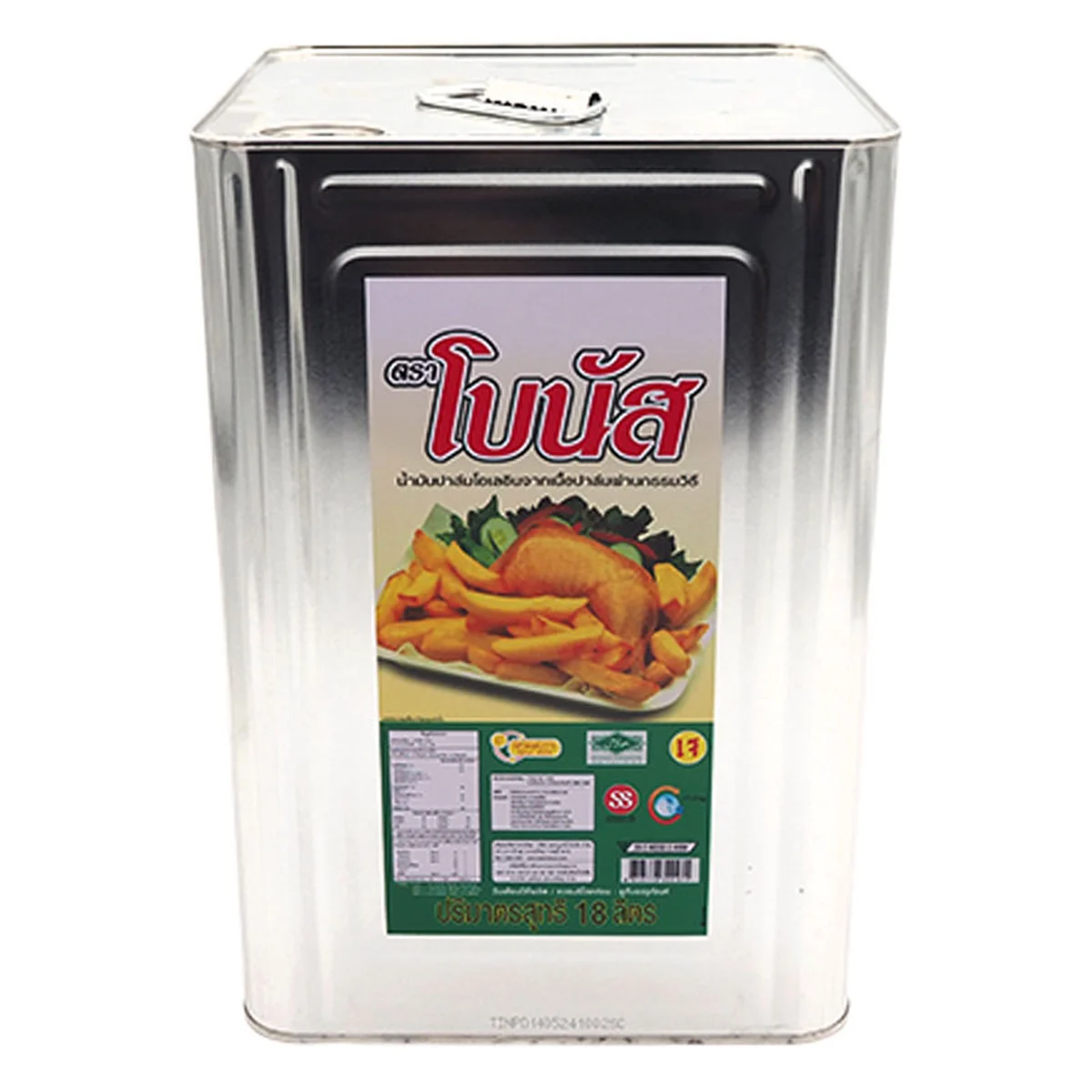 โบนัส น้ํามันปาล์ม ปี๊บ 18 ล.