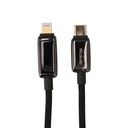 Thumbnail 1 of MCDODO Auto Power Off USB-C to Lightning with Breathing Light LED Display Data Cable 36W 1.2 m Black