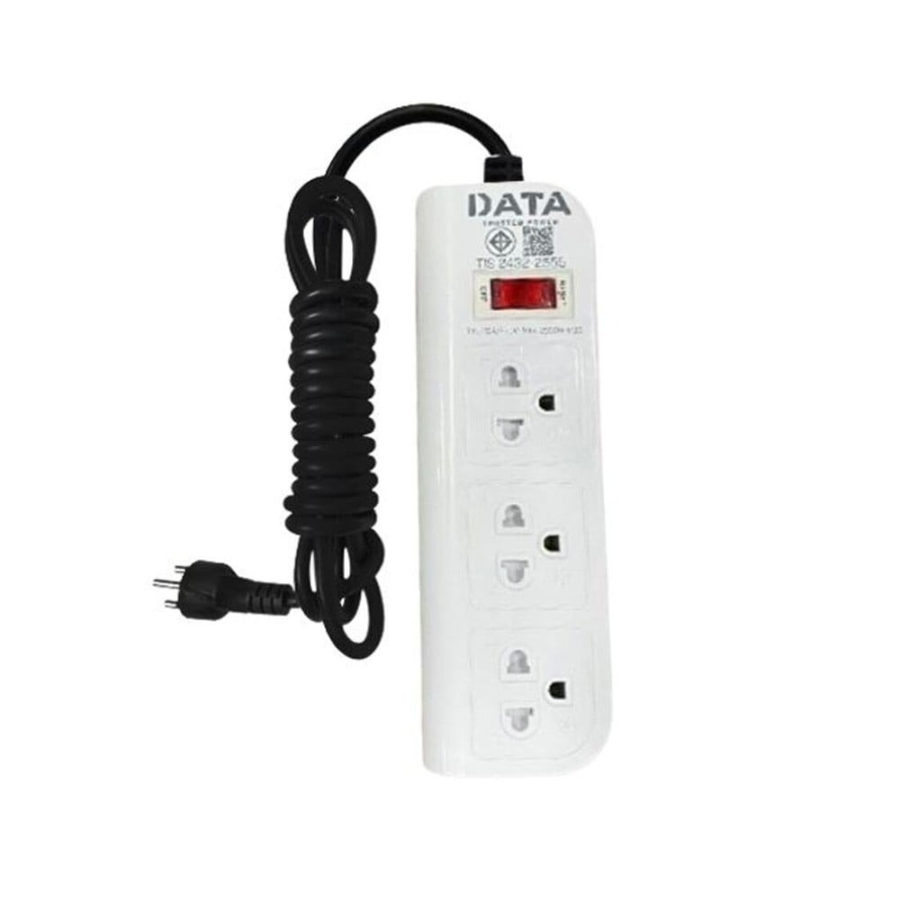 DATA Plug 3 Way 1 Switch 3M. WL361