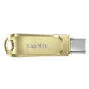 Thumbnail 1 of SANDISK Ultra Dual Drive Luxe USB Type-C 256GB Gold (SDDDC4-256G-G46GD)