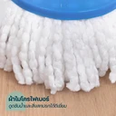 Thumbnail 5 of HomeHuk ไม้ถูพื้นด้ามสแตนเลส พร้อมผ้าไมโครไฟเบอร์ 1 ผืน ปรับเอียงได้ 180 องศา สีม่วง