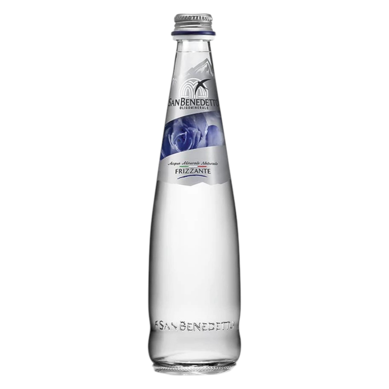 San Benedetto Sparkling Mineral water Prestige Glass 0.5 L | น้ําแร่สปาร์คกลิ้ง ขวดแก้ว  0.5 ล.