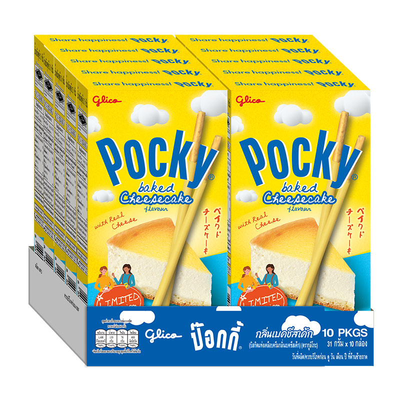 GLICO Pocky Baked Cheese Cake 31 g x 10