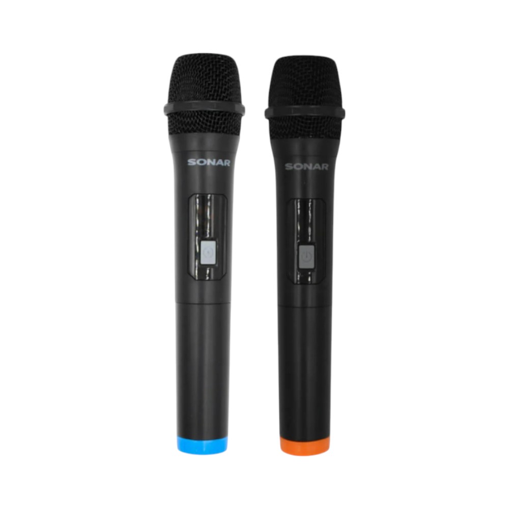 [รับประกัน1ปี] SONAR ไมโครโฟนคาราโอเกะ แบบคู่ รุ่น VM-200 ไมค์ลอย ไร้สาย สัญญาณVHF อย่างดี