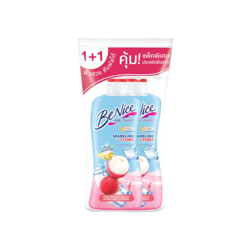 BeNice Happy Summer 400+400 ml.  Pink