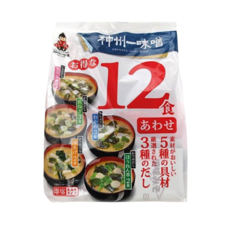 ชินซูอิชิ โอโตะคุนะ อะวาเสะมิโสะ จิตาเตะ 193.1 กรัม Shinsyuichi Otokuna Awase Miso Jitate 6/193.1 g.