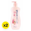 Thumbnail 2 of จอห์นสัน มอยส์เจอร์โลชั่น บอดี้ แคร์ 24ชั่วโมง สีชมพู 400 มล. 1+1