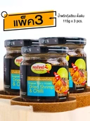 Thumbnail 1 of พรทิพย์ พรีเมี่ยม น้ำพริกกุ้งเสียบรสดั้งเดิม 115 กรัม x 3